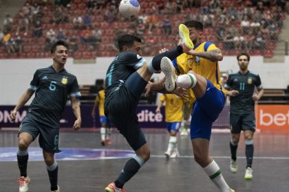 Brasil e Argentina decidem Copa América de Futsal neste domingo
