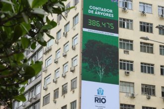 Rio lança painel para população acompanhar plantio de árvores
