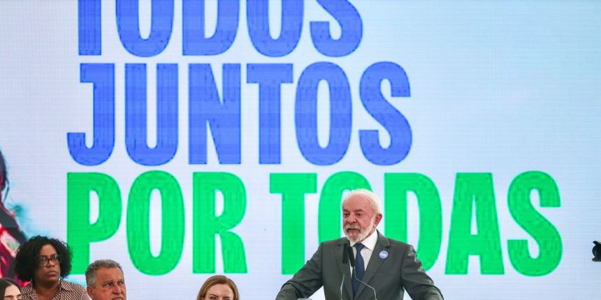 Lula defende que luta contra feminicídio deve ser sobretudo dos homens