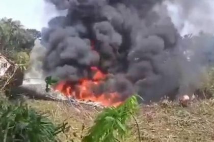 Chega a 66 número de mortos em queda de avião militar na Colômbia