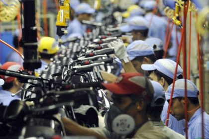 Produção de motos cresce 1,7% e tem melhor 1º bimestre em 15 anos
